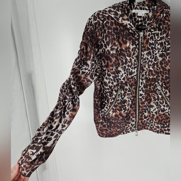 Veronica Beard Brown Multi Sibilia Anorak Jacket S - Picture 4 of 11